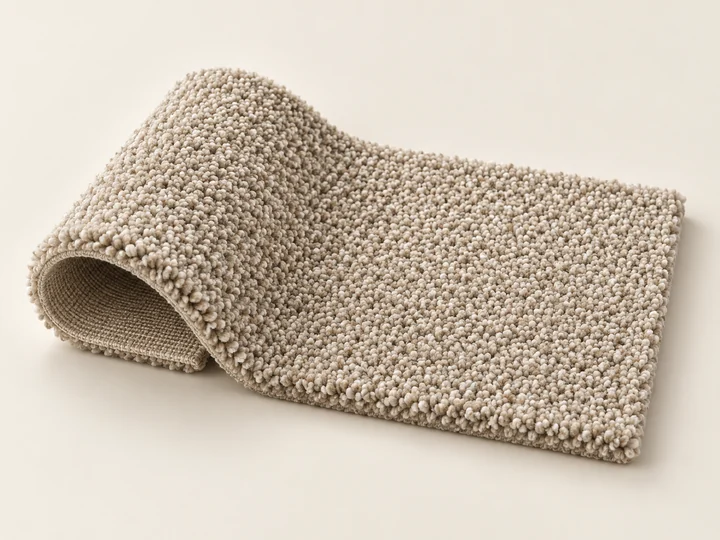 Illustrative carpet material sample