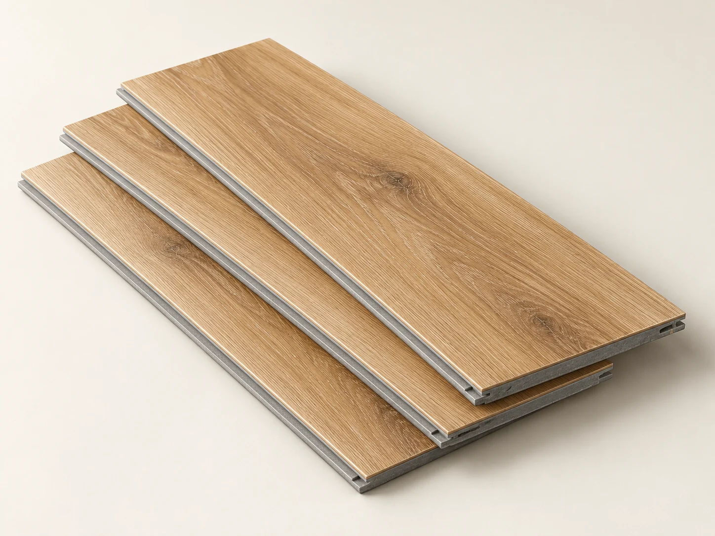 Illustrative luxury vinyl material sample